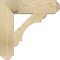 Ekena Millwork Olympic Craftsman Rough Sawn Bracket, Douglas Fir, 4"W x 18"D x 18"H BKT04X18X18OLY04RDF - alternate 2